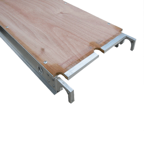 7' x 19" Aluminum/Plywood Scaffold Deck
