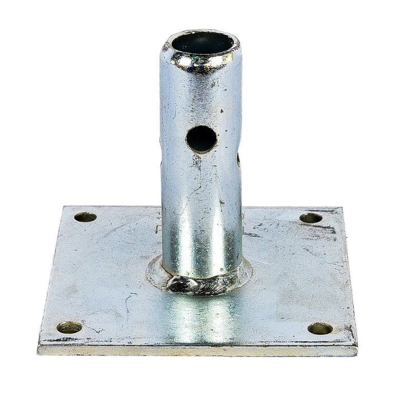 5" x 5" Scaffold Base Plate with 1-3/8" Stem - PSV-141