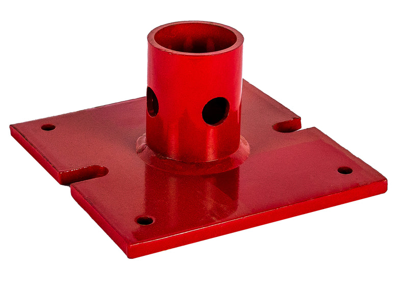 7 inchs by 7 inches shoring plates