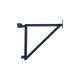 23" Angle Iron Saddle Side Bracket