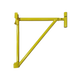 Round Tube Expandable Side Bracket