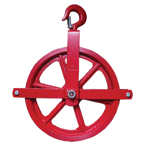 10 inch scaffold well wheel pulley