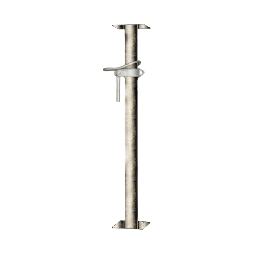 8'-6" to 13' 10K Nominal Range Galvanized Post Shore