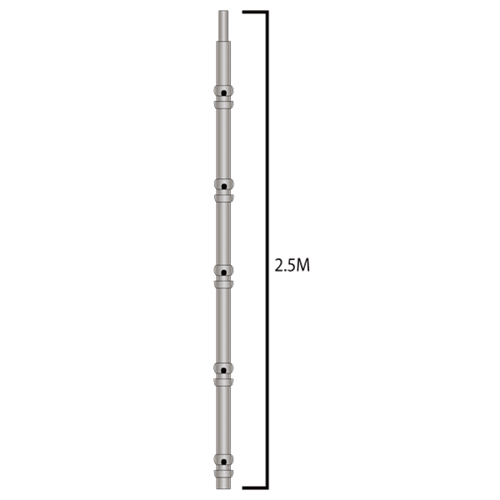 Cup Lock 2.5M Vertical w/Spigot