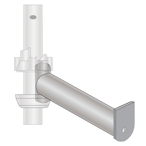 Cup Lock 3 Board Ledger (2'7")