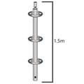 3-ring 1.5M Standard Vertical Ring Lock Scaffolding System.