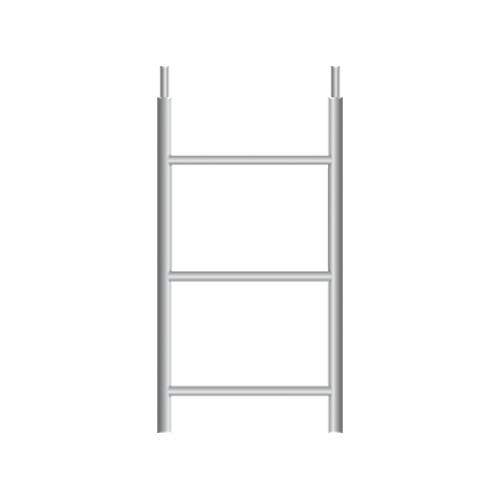 6' Galvanized Ladder (Wide)