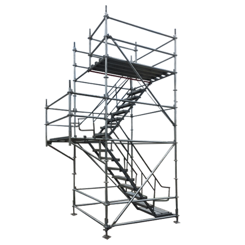 14 Feet Ring Lock System Scaffold Stair Tower Kit
