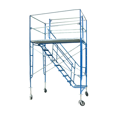 8' Rolling Scaffold Stair Tower (8'-9'4")
