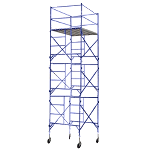 Fifteen Feet Rolling Scaffolding Tower Platform for Construction work.