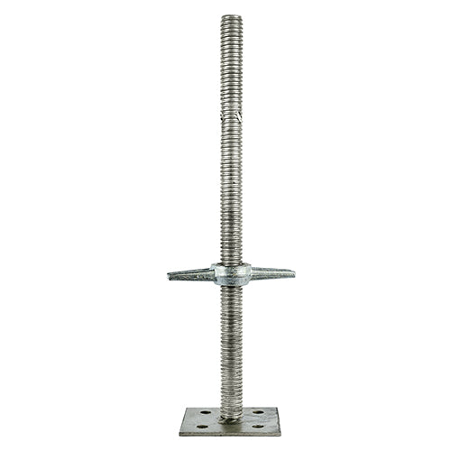 24" x 1-1/4" Screw Jack w/Base Plate - PSV-131