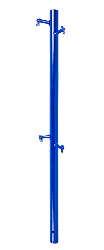 42" S-Style Female Scaffold Guard Rail Post w/Flip Lock - PSV-530BF