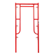 3' x 6'7" W-Style Walk-Thru Frame (1 Rung) - PSV-635A