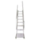 Unidad de escalera de andamio interno de 7' x 6' 7" con pasamanos - PSV-920A