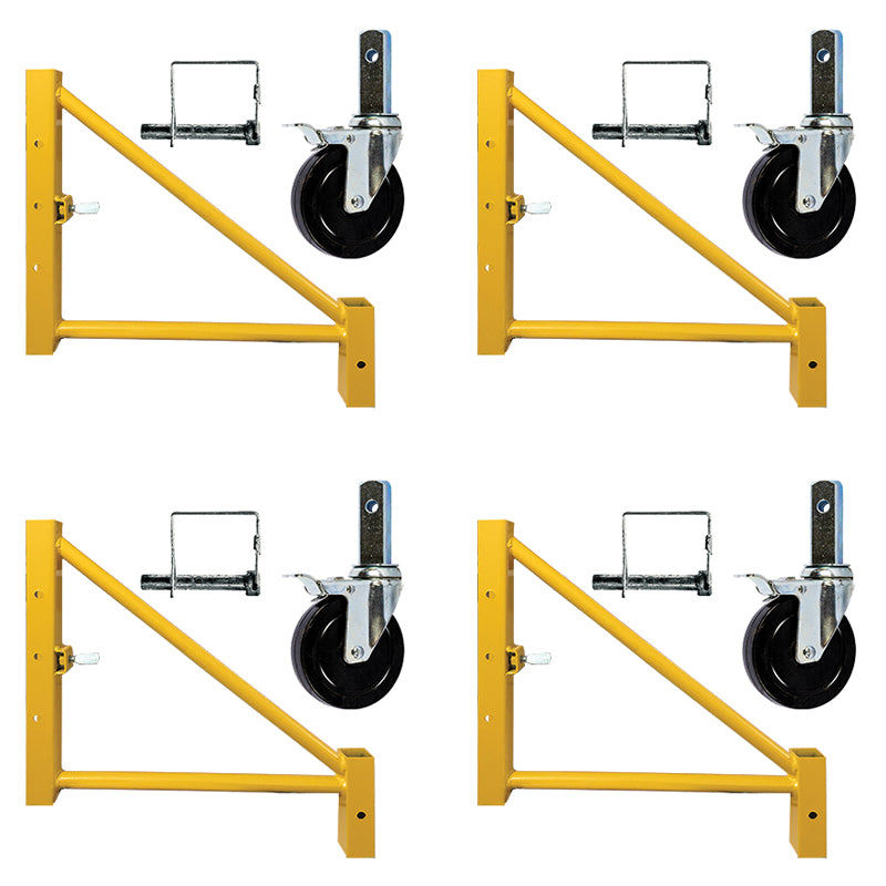 Set of 4 - 18" Steel Outriggers for Multi-Purpose Scaffold Units - PSV-K207