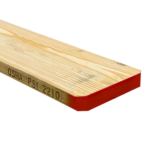 10' x 10" Wood Plank - Red - PSV-MSR-2210 - Bundle of 20