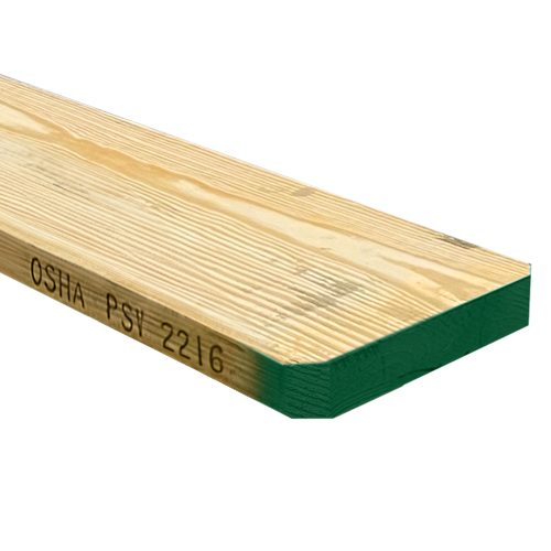 16' x 10" Wood Plank - Green - PSV-MSR-2216 - Bundle of 20