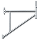 Ring Lock 2-Board Side Bracket w/Spigot - PSV-RL-9602