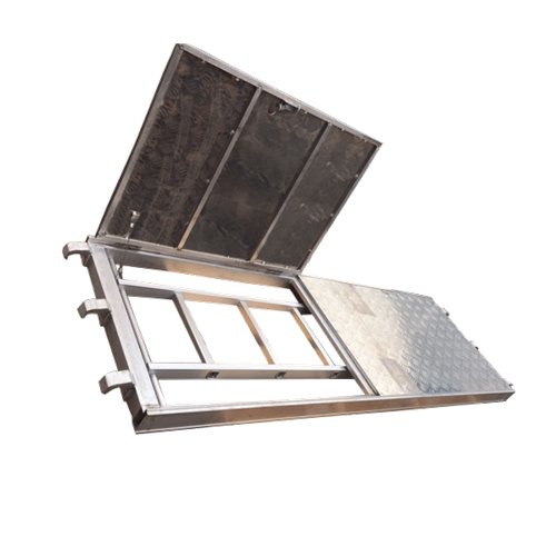10' x 28ft Aluminum Hatch Deck with Ladder