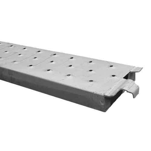 9' Flat Hook Steel Scaffold Plank 