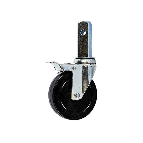 5" Locking Caster w/1-1/4" Square Stem - PSV-151