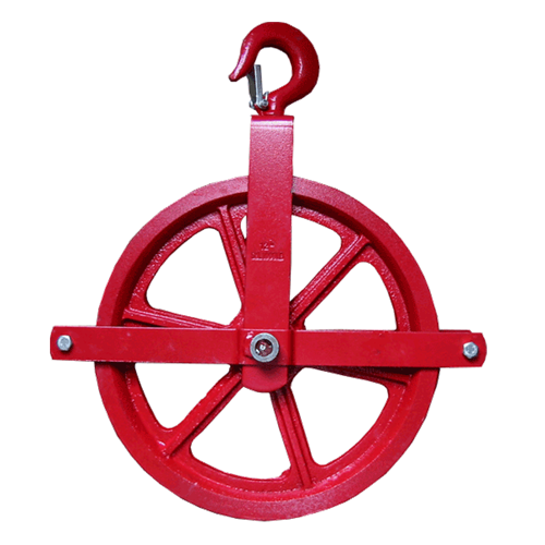 12 Inch well wheel pulley