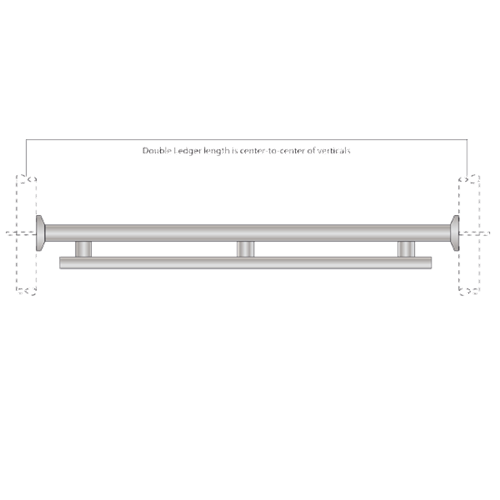 Cup Lock 5' Double Ledger - PSV-CL-8505N
