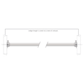 4' Ring Lock Single Ledger - PSV-RL-9240