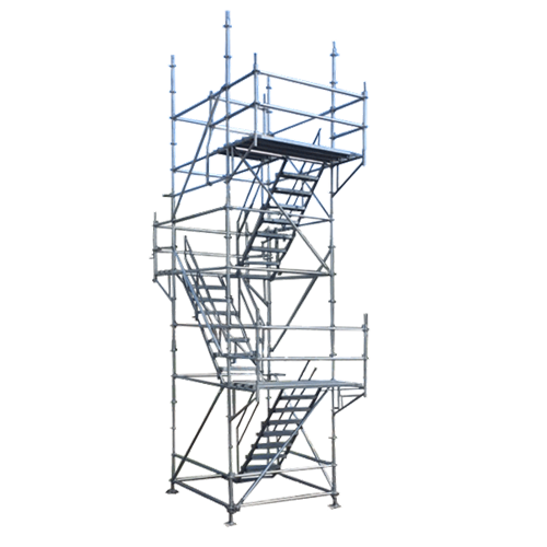 Unidad de escalera de andamio interno de 7' x 6' 4 con pasamanos - PSV-920B