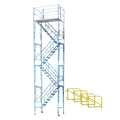 28' Rolling Scaffold Stair Tower (27'8"-28'10")