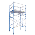 10 foot height rolling scaffold tower kit for working on structures up to 10 foot.